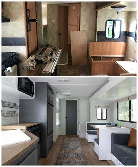 Camper Makeover Before And After Sawdust Stitches My Xxx Hot Girl