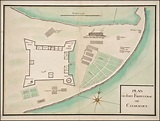 Plan du Fort Frontenac ou Cataracouy | Frontenac, Fort, Historical maps