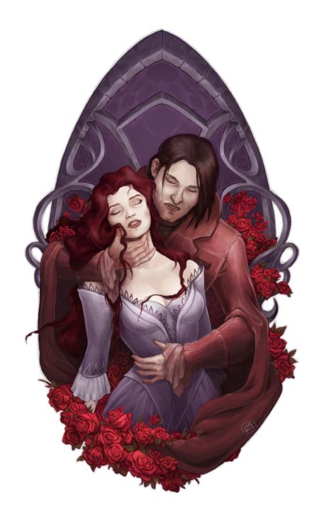 Want to discover art related to vampiros? Commission - Vampires (With process video) by LiberLibelula on DeviantArt