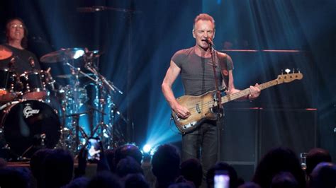 Sting Reopens Paris Bataclan Hall On Anniversary Of Militant Attack