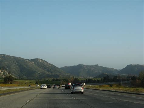 California Aaroads Interstate 15 South Riverside County Line To