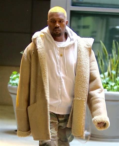 Splurge Kanye Wests Hollywood Yeezy Season 3 Suede Shearling Jacket