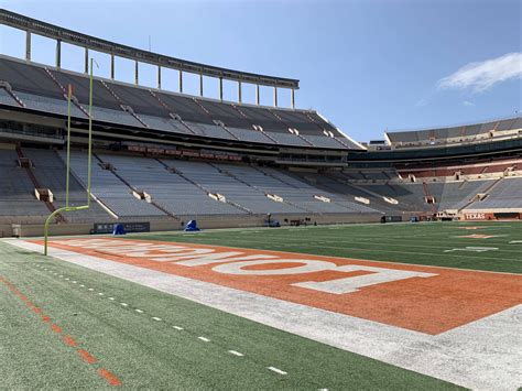 Texas Has Started Destruction Of The South Endzone Of Darrell K Royal