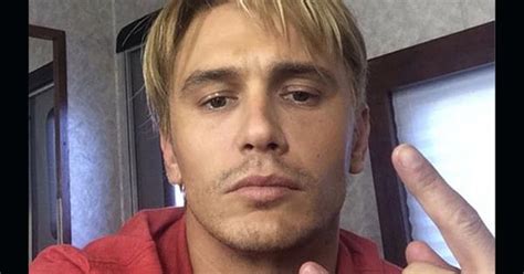 James Franco Goes Bleached Blonde Womans Day