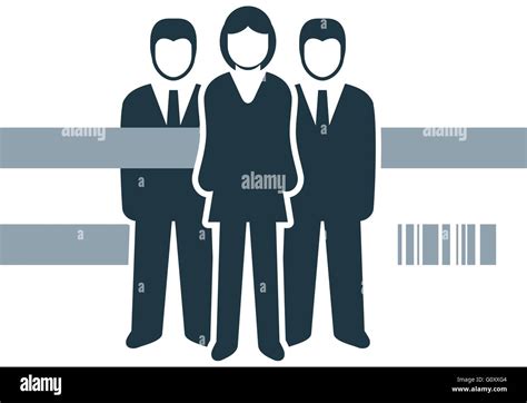 Vector Isolated Business People Icons Stock Vector Image And Art Alamy