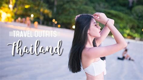 泰國海島度假穿搭 比基尼｜travel Outfits Thailand With Bikinis Youtube