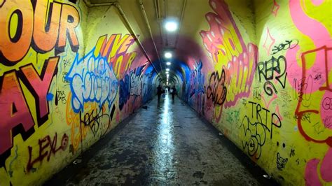 ⁴ᴷ⁶⁰ Creepy Nyc Subway Passageway And Deepest Subway Station 191st