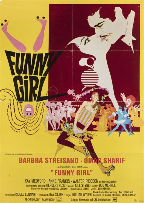 Funny Girl Original 1969 German A1 Movie Poster Posteritati Movie