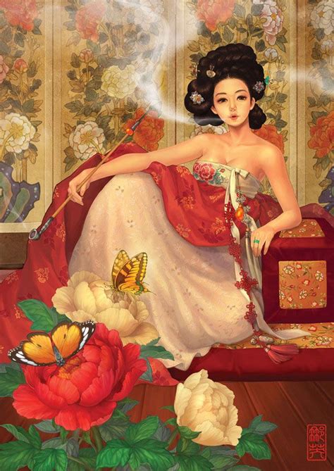 Nayoung Wooh South Korean Illustrator Korean Traditional Dress