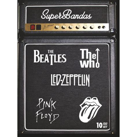 Super Bandas The Beatles The Who Led Zeppelin Pink Floyd Rolling