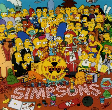The Simpsons The Yellow Album 1998 Cd Discogs