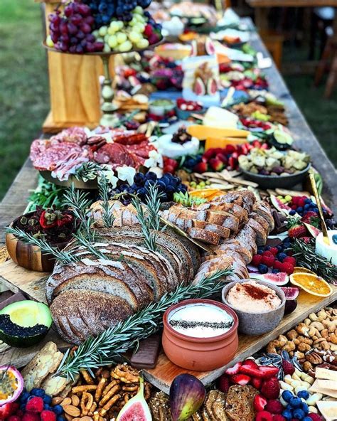 feast for the eyes epic grazing tables are taking over wedding food cold buffet grazing tables