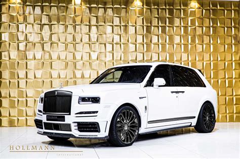 Mansory Body Kit Makes Rolls Royce Cullinan Look Good In White Spec