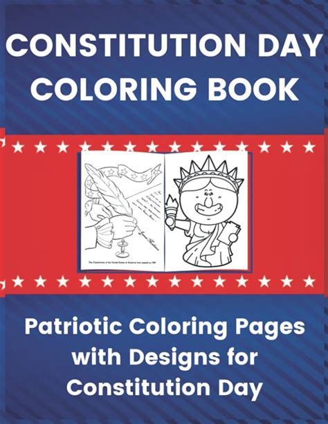 Constitution Day Coloring Book Patriotic Coloring Pages With