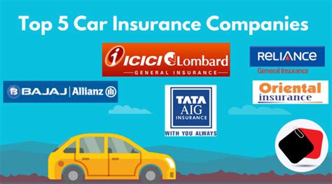 Compare car insurance quotes from providers in your area. 5 Best Car Insurance Companies In India - ComparePolicy