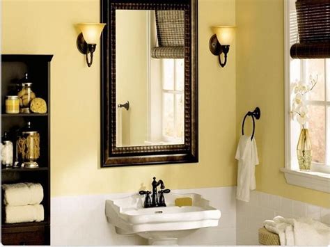 Paint is a simple solution to make your small bathroom appear much bigger than it is. Best Paint Colors for Small Bathrooms 15 | Bathroom wall colors, Small bathroom paint, Bathroom ...