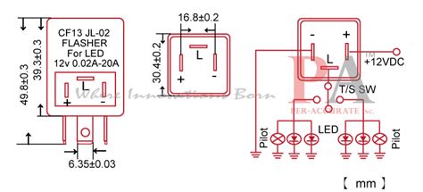 Wiring Diagram 2 Pin Flasher Unit Circuit Diagram