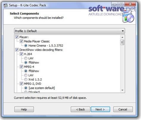 We testify to this truth: K-Lite Codec Pack - Download (Windows / Deutsch) bei SOFT-WARE.NET