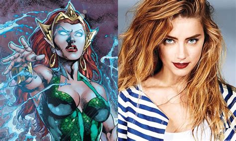 Justice league (2017) justice league world premiere from los angeles! First Look At Amber Heard As MERA In Justice League ...