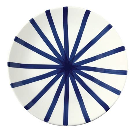 Assiette Plate En Ceramique D Cm Blu Ruota Easy Life Venditio