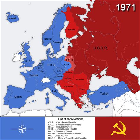 Cold War Map Imaginary Maps Alternate History