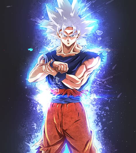 Son Goku Ultra Instinct By Kohaku Art On Deviantart