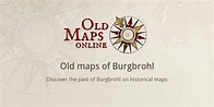 Old maps of Burgbrohl