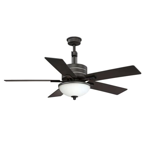 If you were trying to replace a bulb, and your glass globe shattered and. Hampton Bay Carlsbad 52 in. Indoor Black Ceiling Fan with ...