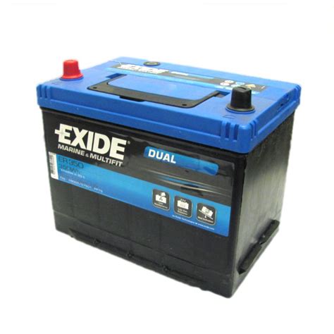 Exide Er350 Dual Leisure Battery 80ah 12v From County Battery County