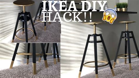 Ikea Hack Diy Bar Stools Luxury Youtube