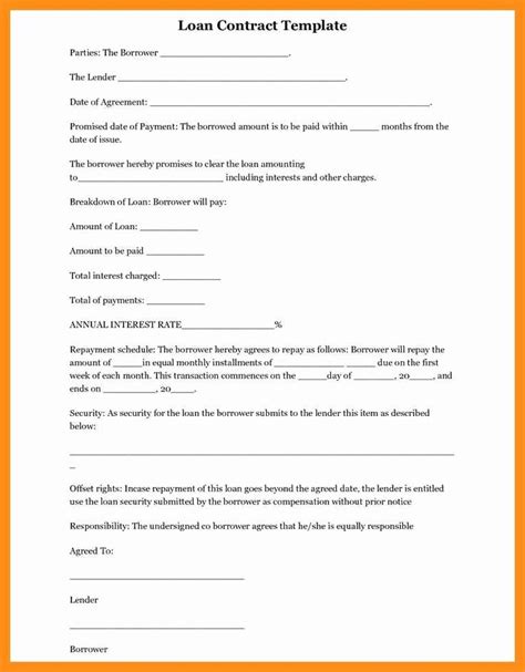 Simple Employment Contract Template Free Beautiful 9 10 Simple Work