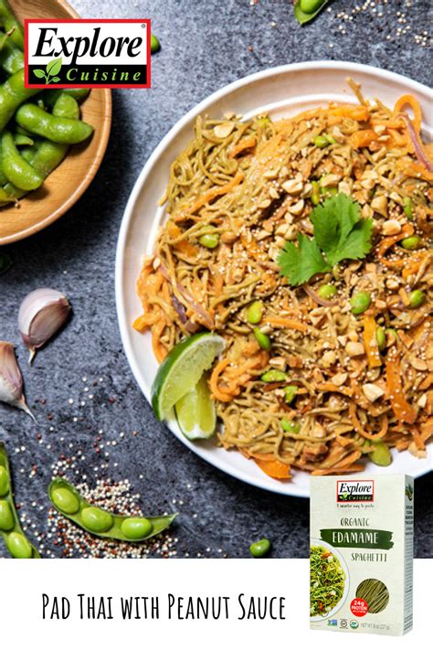 It's peanut butter and prepared salad dressing) in this variation on one of thailand's signature thai peanut chicken and noodles. Pad Thai with Peanut Sauce | Recipe in 2020 | Peanut sauce ...
