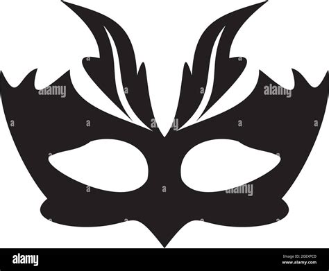 Masquerade Mask Logo Design Vector Template Stock Vector Image And Art