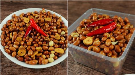 Pritong Mani Or Adobong Mani Kutkutin Snack Deep Fried Peanuts