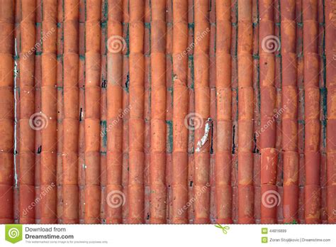 Close Up Of Red Roof Texture Stock Image Image Of House Home 44816899