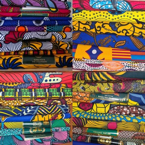 African Fabric By The Yard Ankara Fabric African Wax Print Etsy