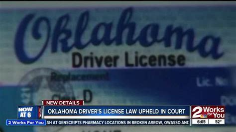 Oklahoma Drivers License Sex Offender Law Upheld In Federal Court