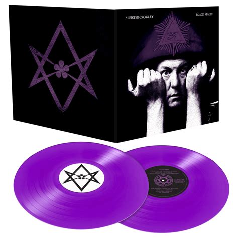 Aleister Crowley Black Magic Limited Edition Purple Double Vinyl