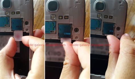 Inside Galaxy Samsung Galaxy S4 How To Insert Or Remove A Sim Card