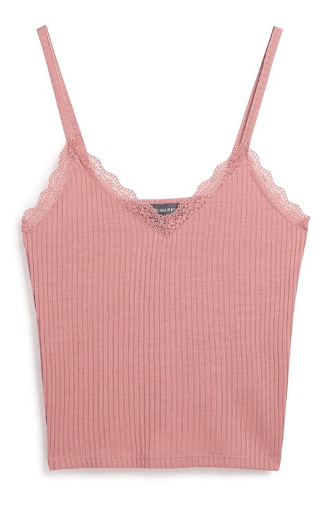 Primark Pink Lace Trim Cami Top Lit Outfits Kpop Fashion Outfits Cute Casual Outfits Summer