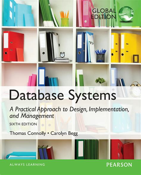 Solution Pearson Database Systems A Practical Approach To Design