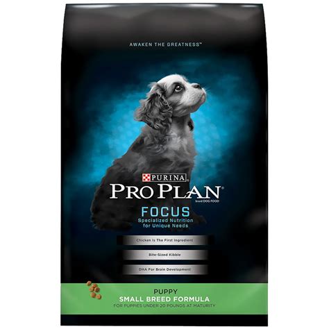 Based on colustrum, pro plan optistart helps support puppies' natural defences which helps them to. Purina® Pro Plan® Focus® - Small Breed Chicken & Rice Dry ...