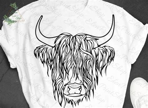 Highland Cow Svg Free - SVG images Collections
