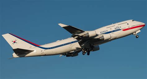 10001 South Korea Air Force Boeing 747 4b5 Leaving Arn June 15 2019