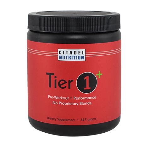 Tier 1 Pre Workout