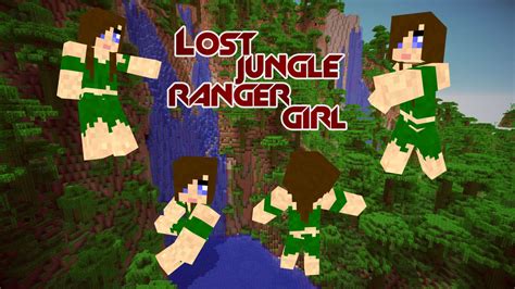 Where do i find cactus? Lost Jungle Ranger Girl Minecraft Skin