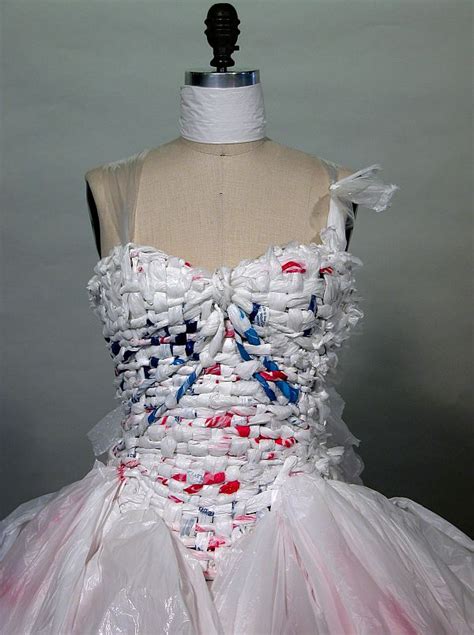 Taking A Green Route With Dresses Made From Recycling Materials