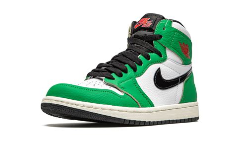 Air Jordan 1 Retro High Og Lucky Green W True To Sole