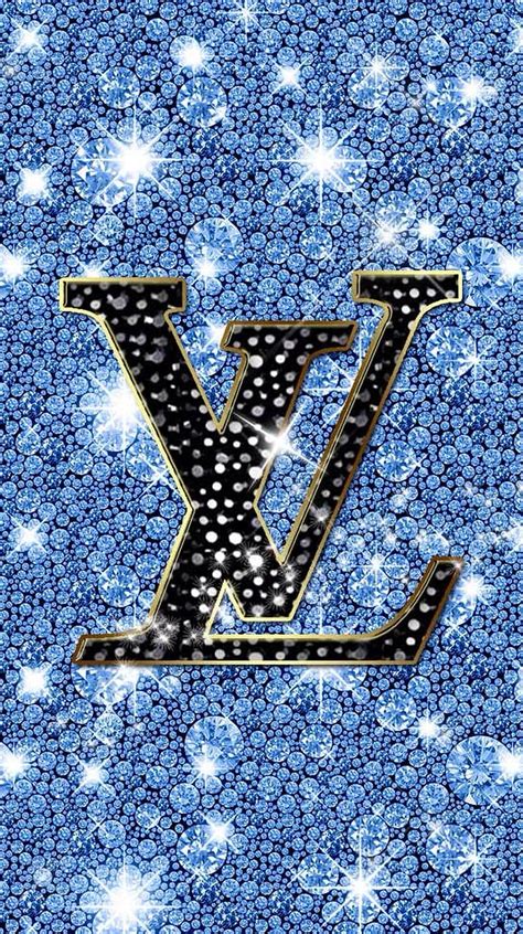 Louis Vuitton Background Blue