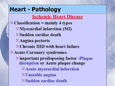 Heart — Pathology Ischemic Heart Disease Hypoxemia Diminished